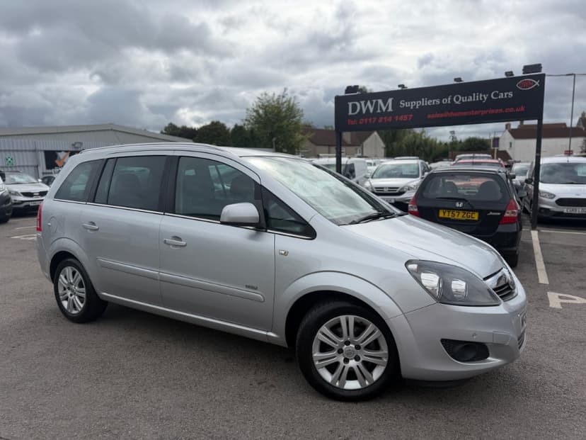 2012 Vauxhall Zafira