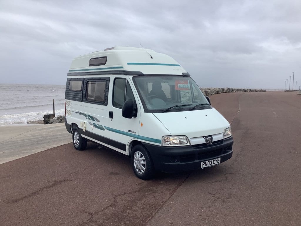 2003 Auto-Sleeper Symbol Campervan in white — photo 1 of 13