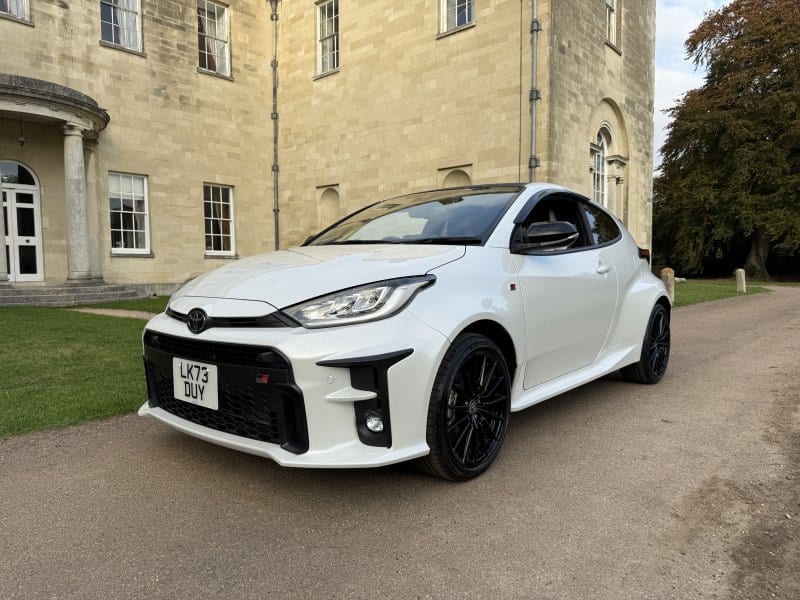 2023 Toyota Yaris GR RS 1.5 Automatic (Japan-only in white — photo 1 of 28