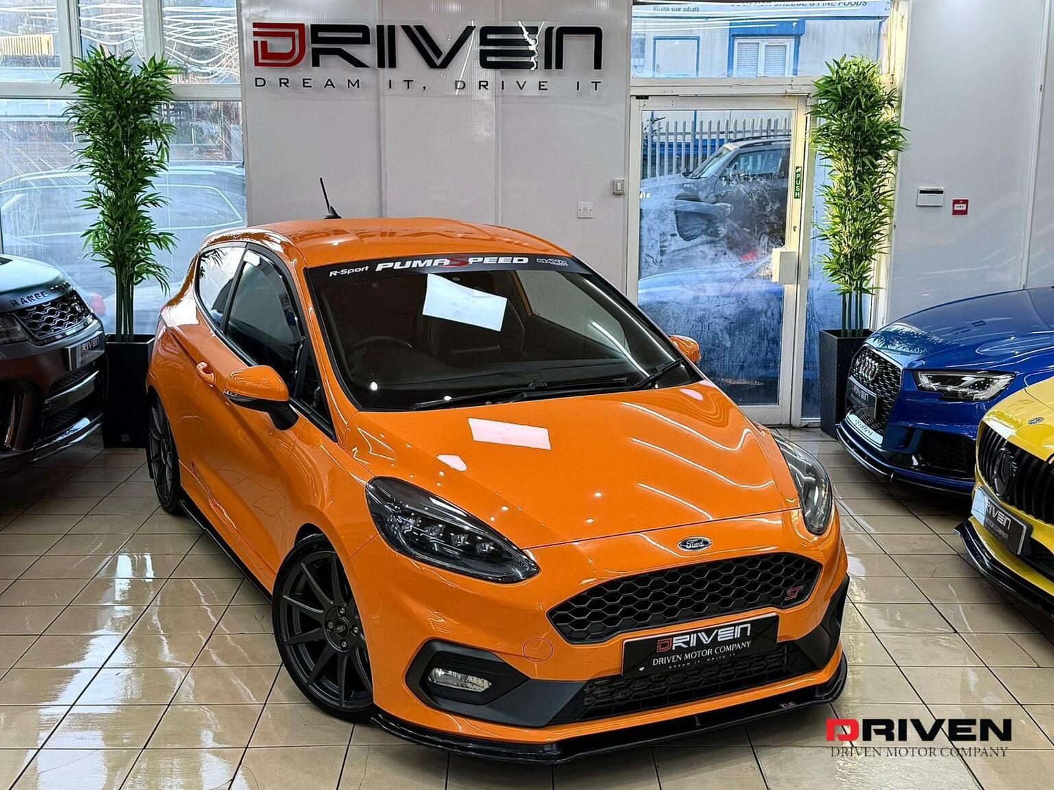 2020 Ford Fiesta 1.5T EcoBoost ST Performance Edition in orange — photo 1 of 40
