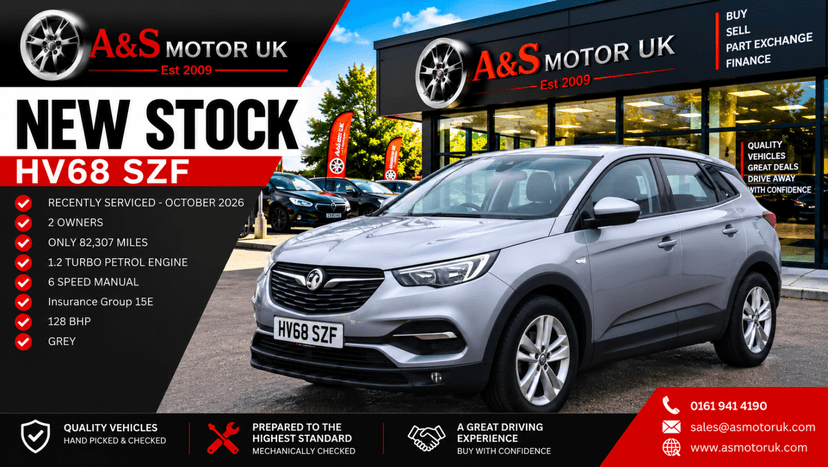 2018 VAUXHALL GRANDLAND X