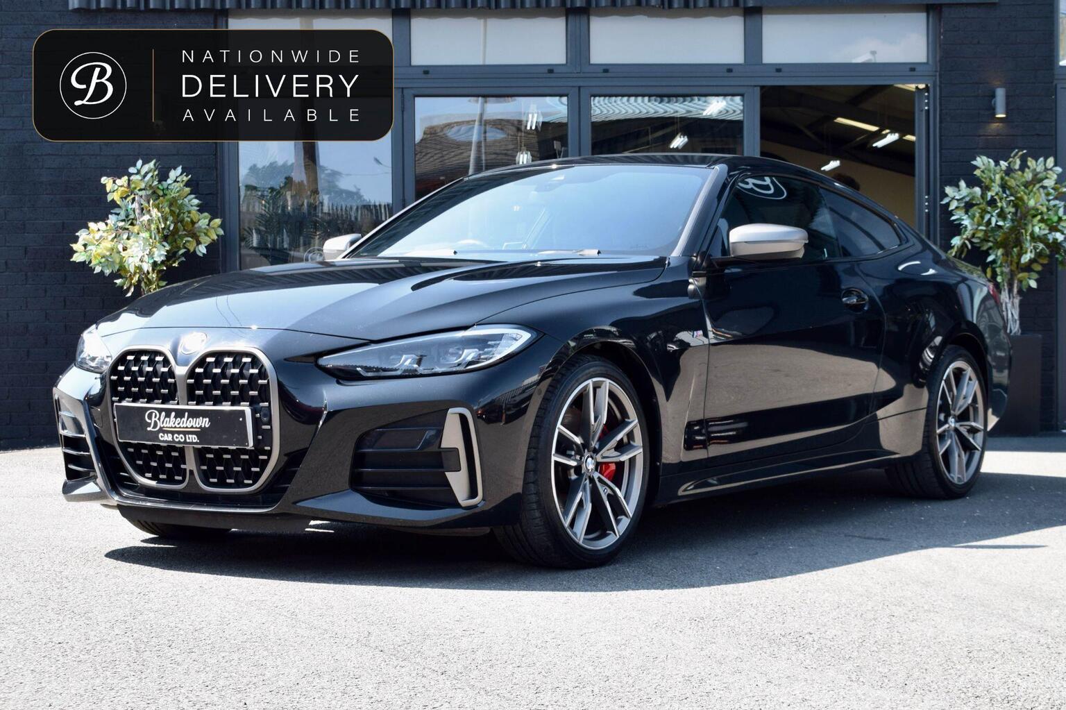 2021 BMW 4 Series 3.0 M440d MHT Auto xDrive Euro 6 (s/s) in black — photo 1 of 47