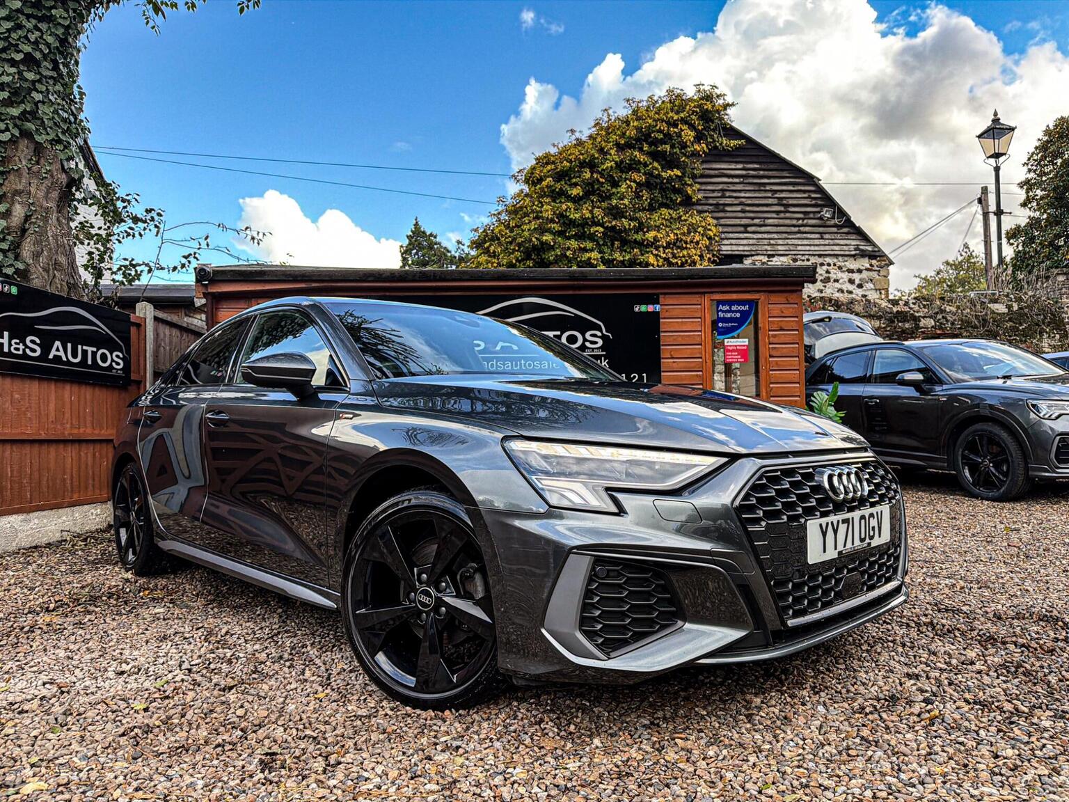 2022 Audi A3 1.5 TFSI 35 S line Euro 6 (s/s) 4dr in grey — photo 1 of 45