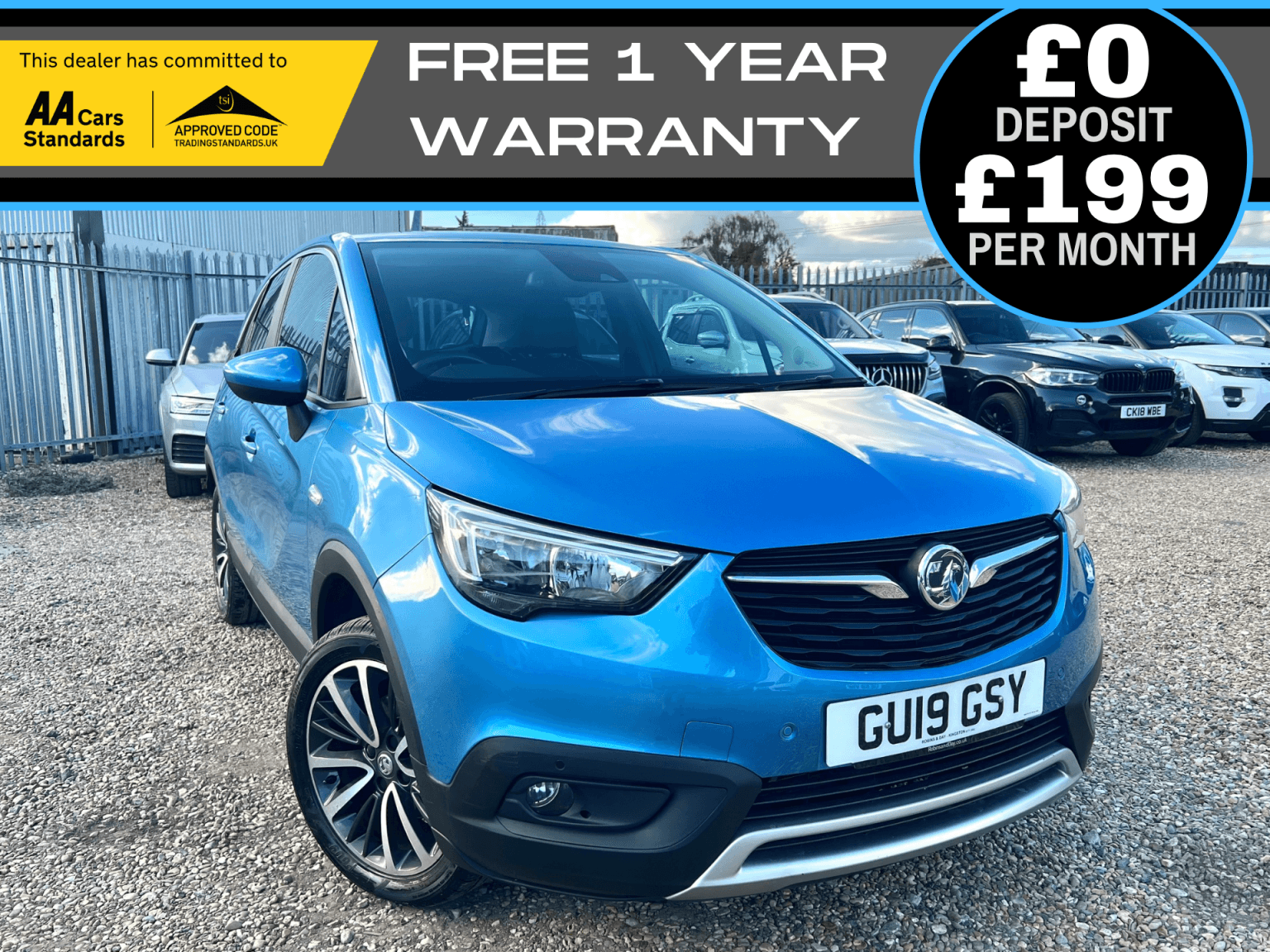 Vauxhall Crossland X - image 1 of 33