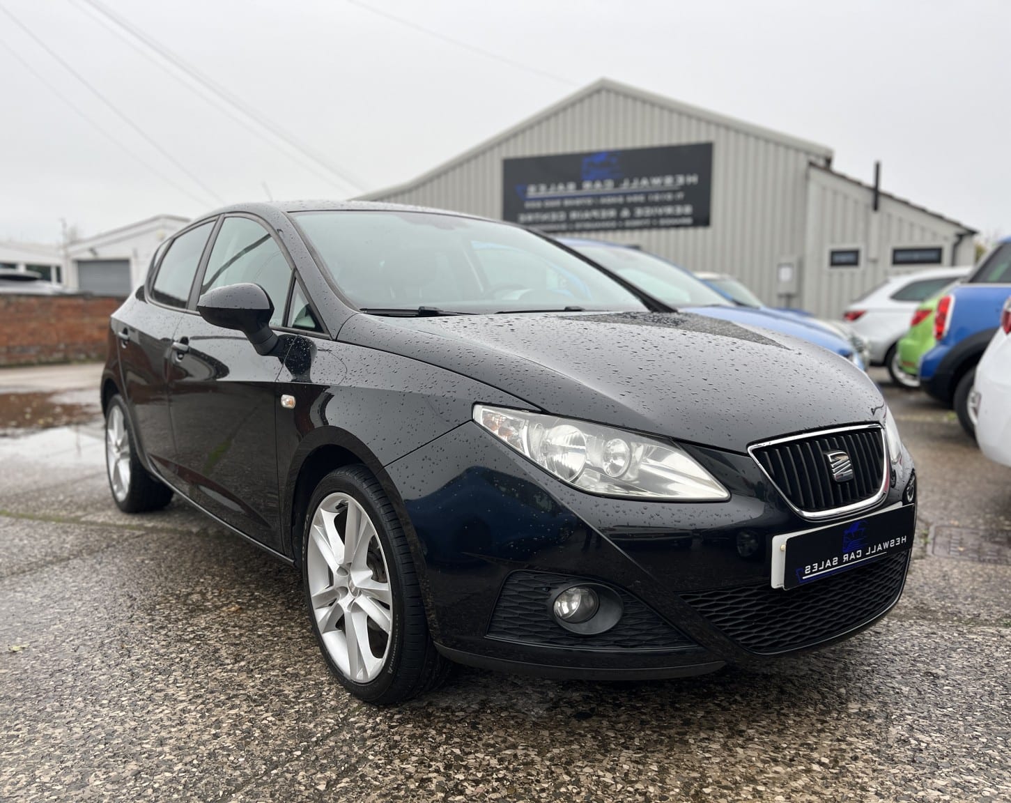 2011 SEAT Ibiza 1.4 16V Sportrider in black — photo 1 of 2