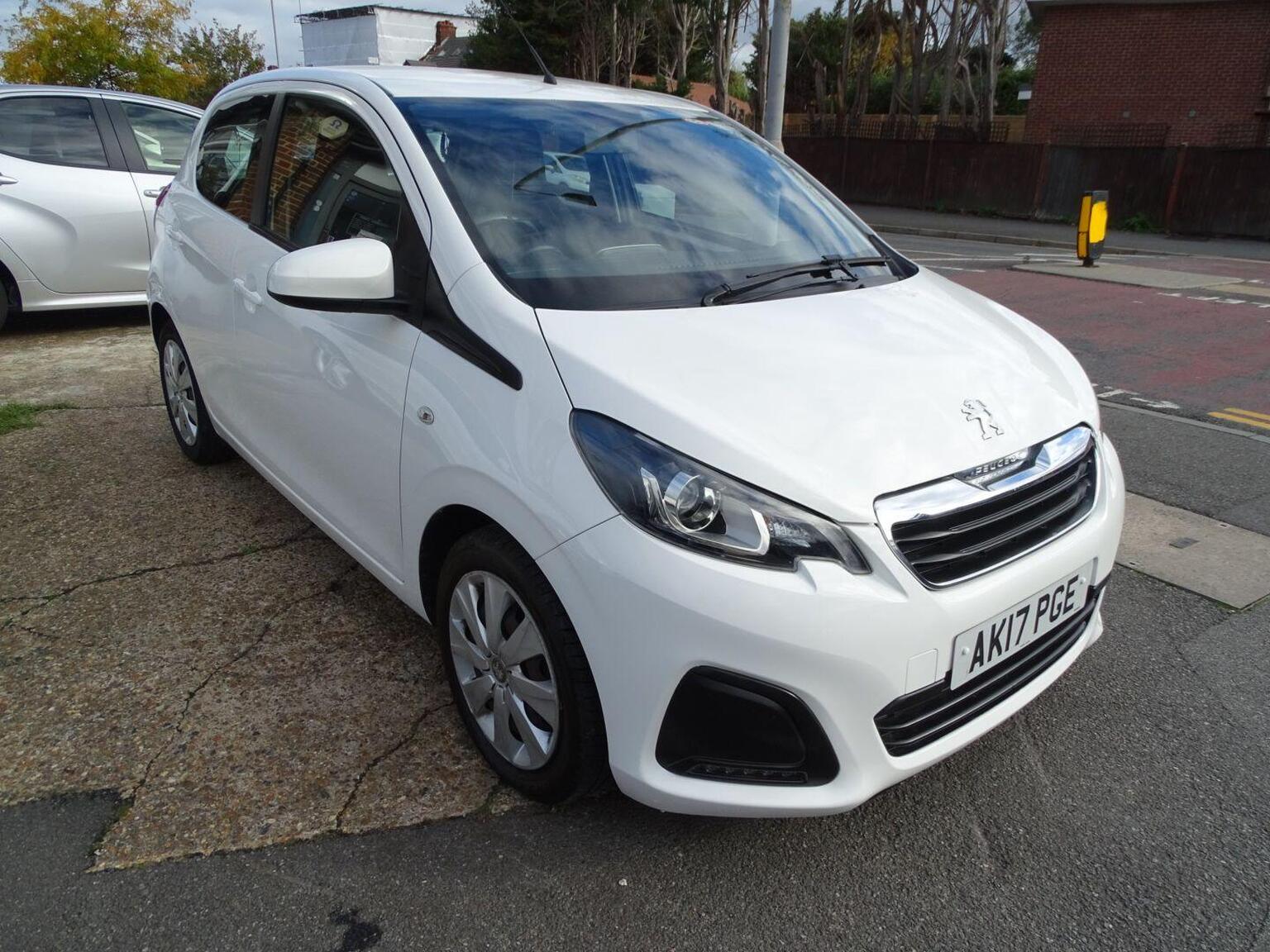 2017 Peugeot 108 1.0 Active Euro 6 5dr in white — photo 1 of 28