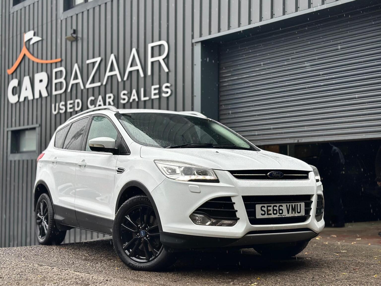2017 Ford Kuga 2.0 TDCi Titanium X 2WD Euro 6 (s/s) 5dr in white — photo 1 of 64