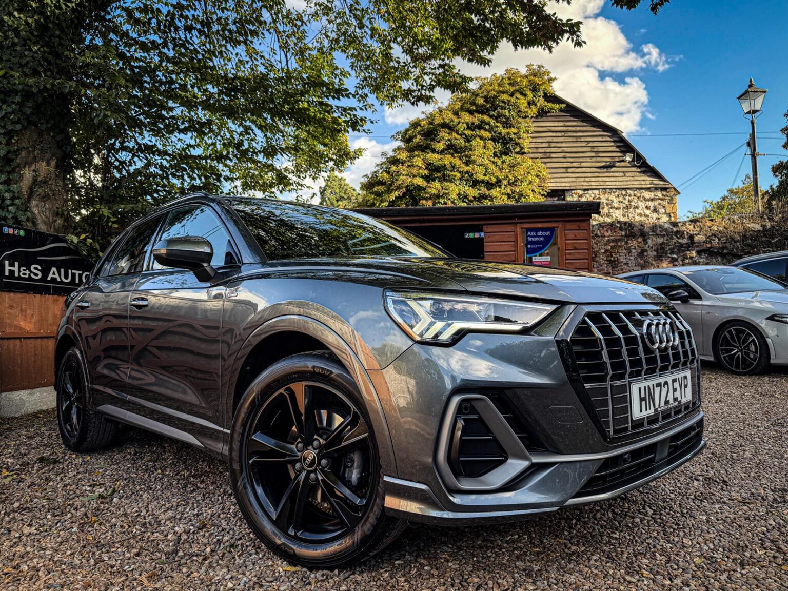 2022 Audi Q3 1.5 TFSI CoD 35 S line S Tronic Euro 6 in grey — photo 1 of 49