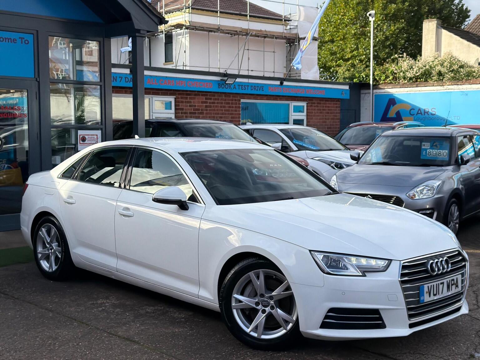 2017 Audi A4 2.0 TDI ultra Sport S Tronic Euro 6 in white — photo 1 of 70