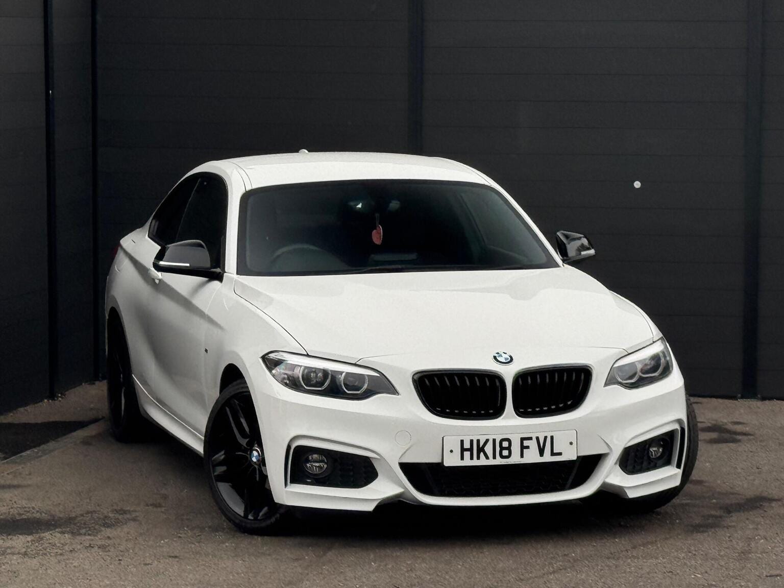 2018 BMW 2 Series 1.5 218i M Sport Euro 6 (s/s) 2dr in white — photo 1 of 56