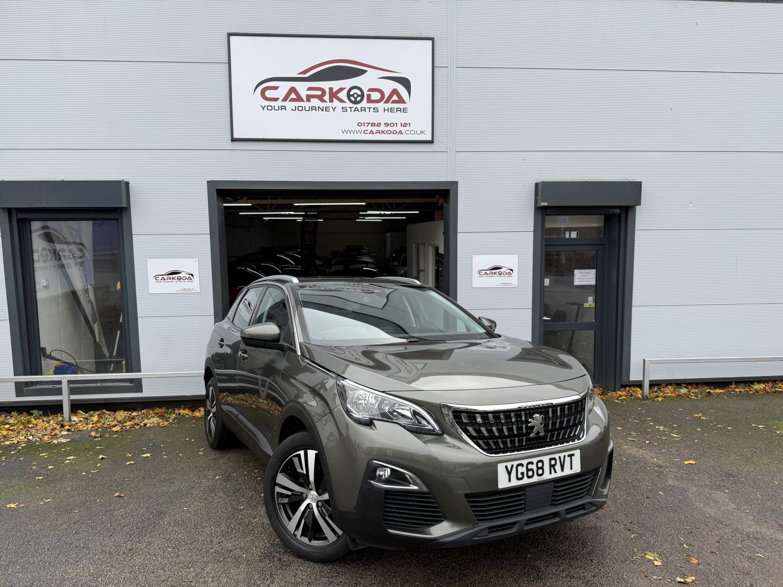2019 Peugeot 3008 1.5 BlueHDi Active in grey — photo 1 of 78