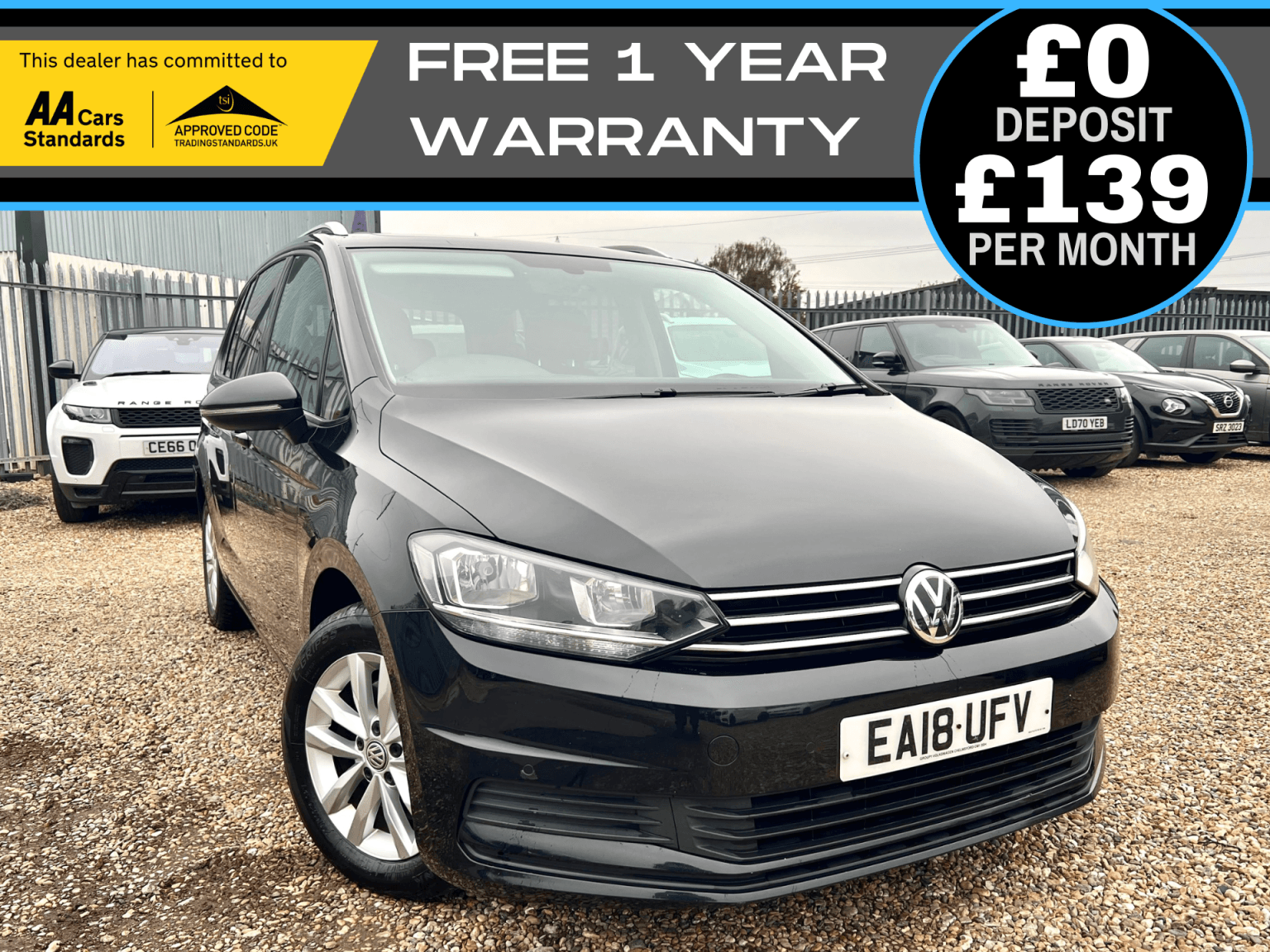 2018 Volkswagen Touran 1.6 TDI SE Family Euro 6 — photo 1 of 41