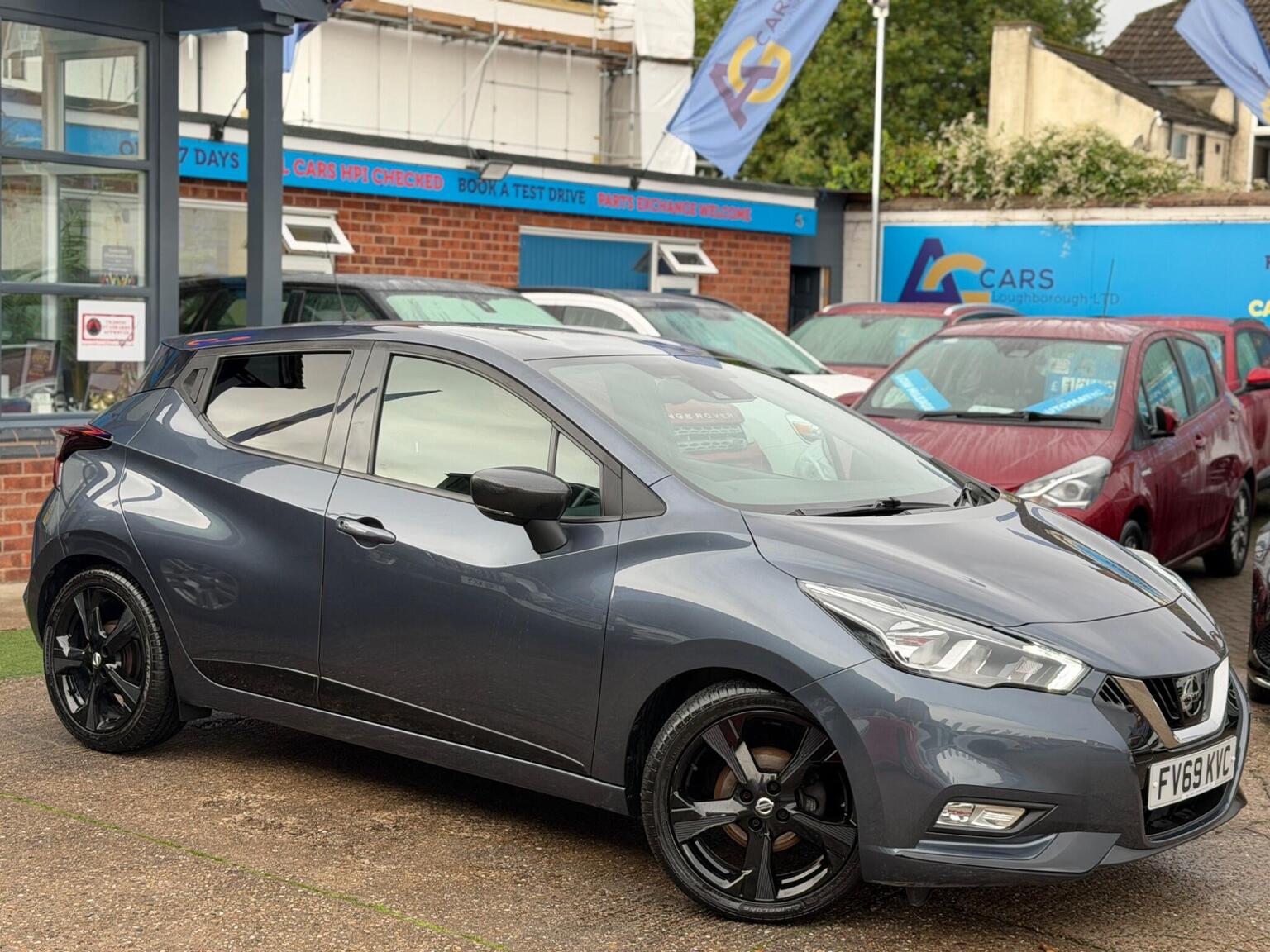 2019 Nissan Micra 1.0 DIG-T N-Sport Euro 6 (s/s) 5dr in grey — photo 1 of 68