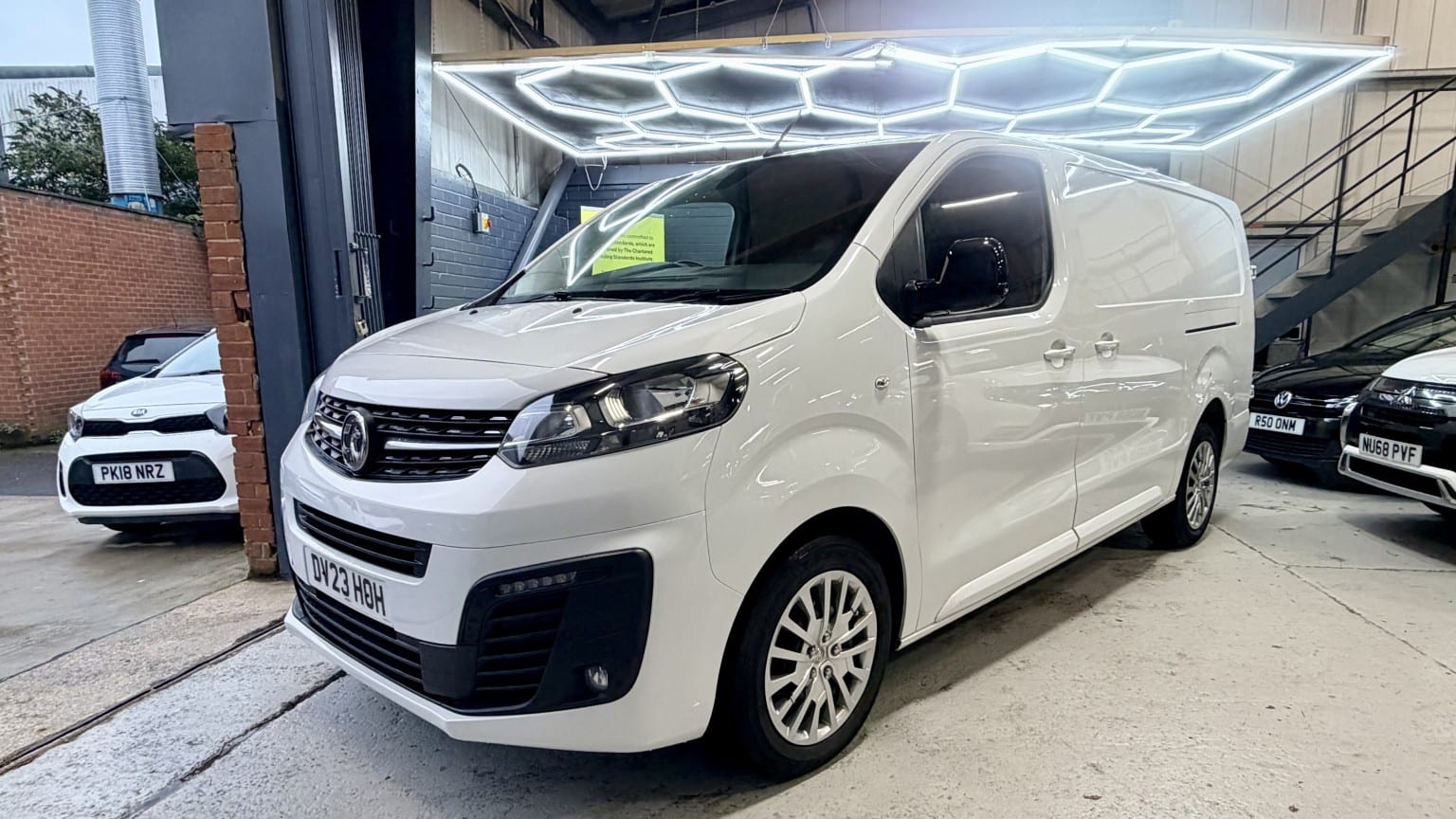 2023 Vauxhall Vivaro 1.5 VIVARO Pro 1.5TD 100 M6 S/S L2H1 in white — photo 1 of 23