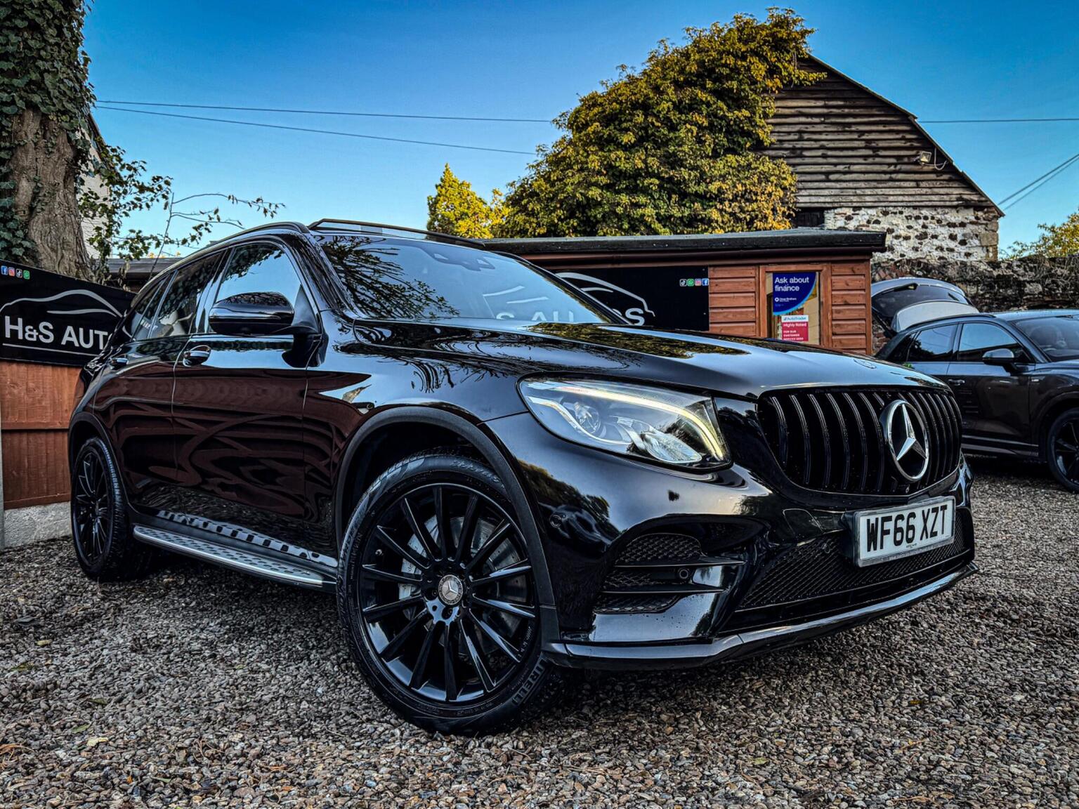 2016 Mercedes-Benz GLC 2.1 GLC250d AMG Line (Premium Plus) in black — photo 1 of 45