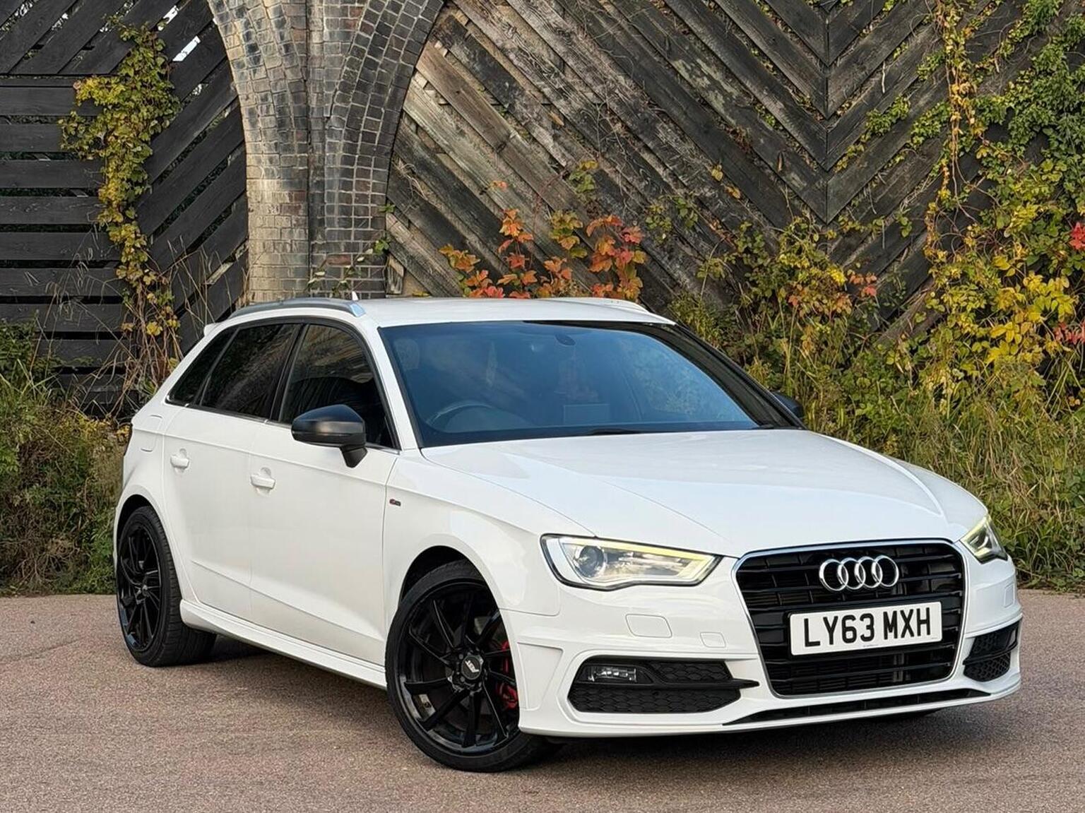 2013 Audi A3 1.4 TFSI CoD S line Sportback S Tronic in white — photo 1 of 50