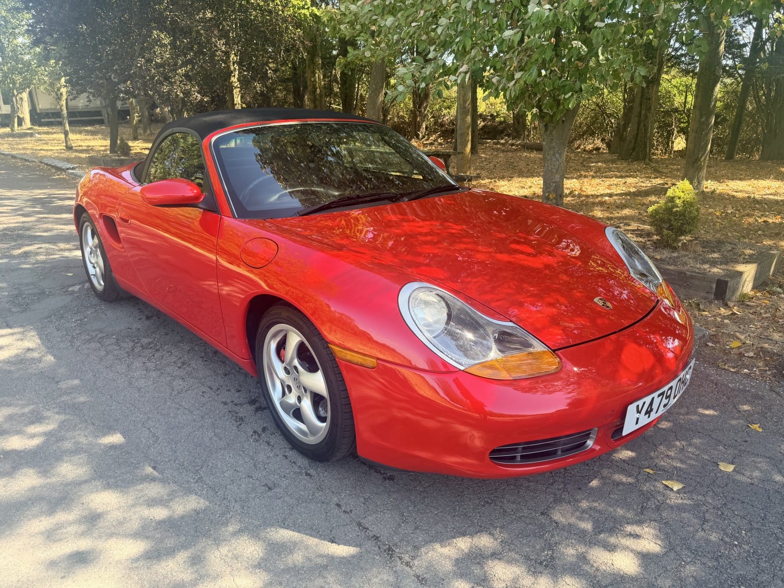 2001 Porsche Boxster 3.2 986 S in red — photo 1 of 29