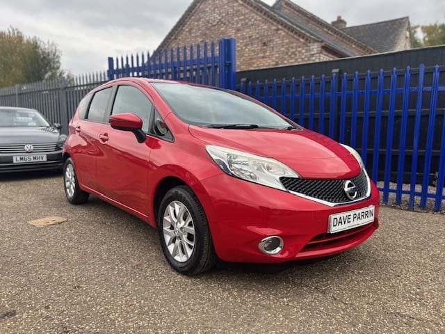 2016 Nissan Note 1.2 Acenta in red — photo 1 of 12
