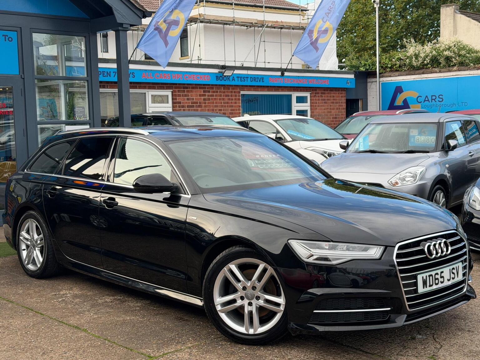 2016 Audi A6 Avant 2.0 TDI ultra S line Euro 6 (s/s) 5dr in black — photo 1 of 81