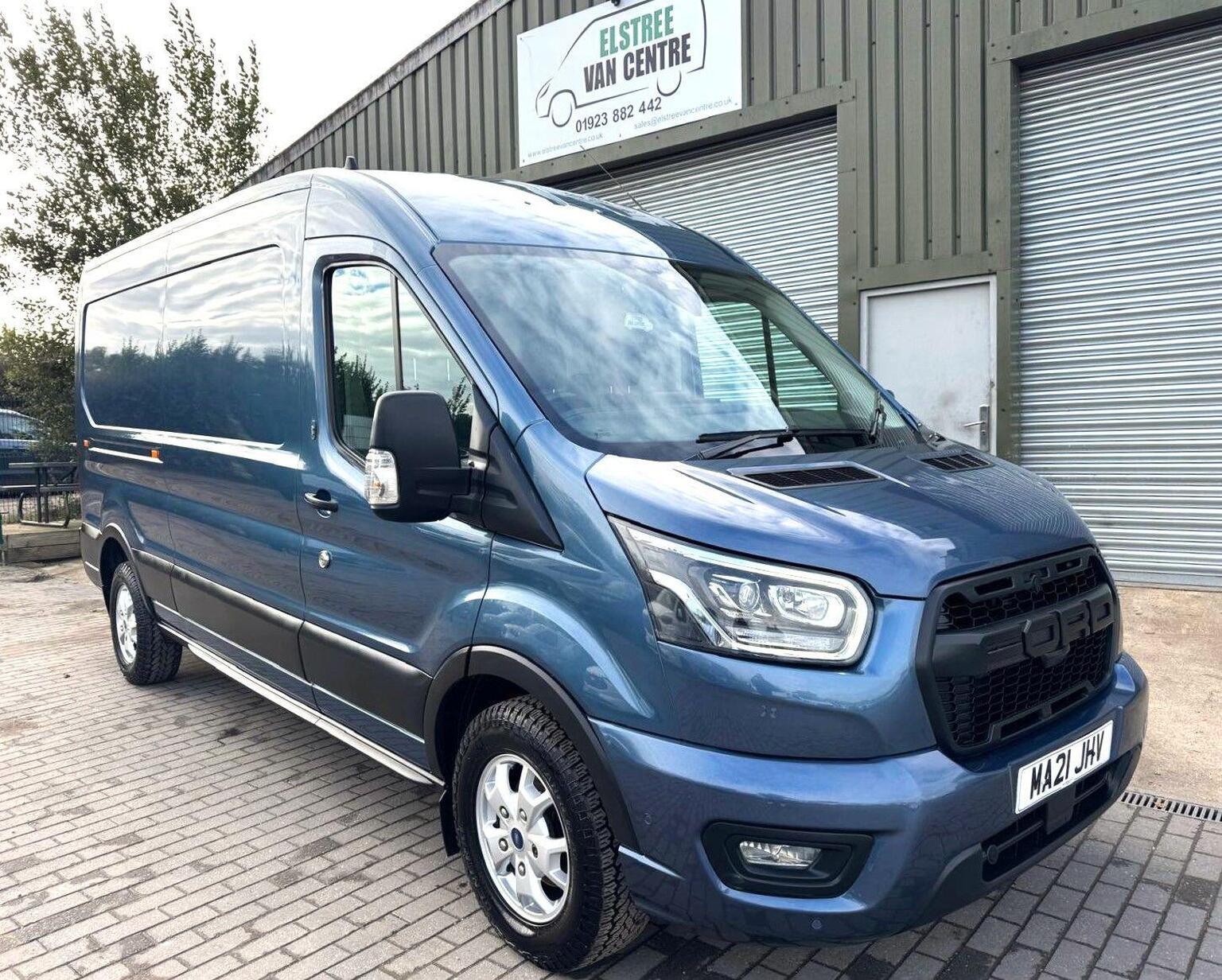 2021 Ford Transit 2.0 350 EcoBlue Limited FWD L3 H2 Euro — photo 1 of 41