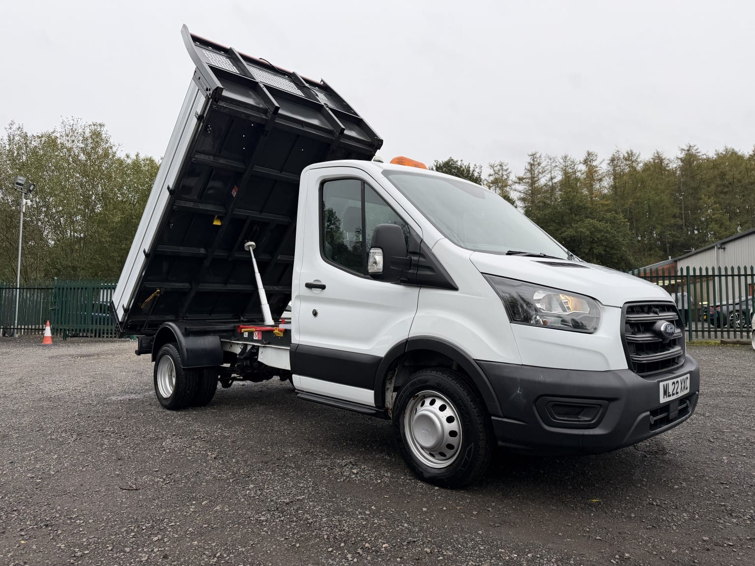 2022 Ford Transit 2.0 Transit Leader Single Chassis Cab in white — photo 1 of 34