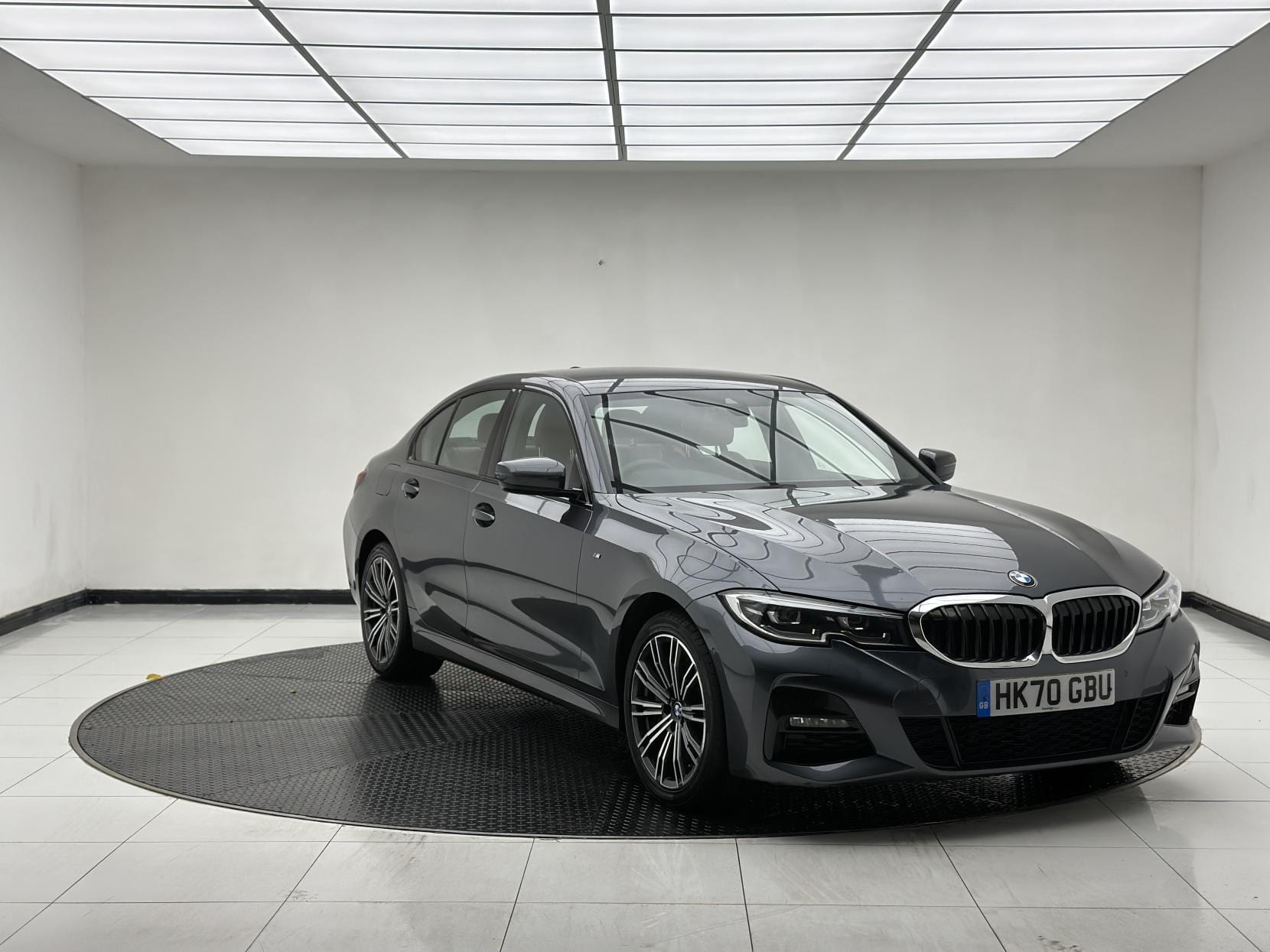 2020 BMW 3 Series 2.0 330e 12kWh M Sport Saloon 4dr in grey — photo 1 of 64