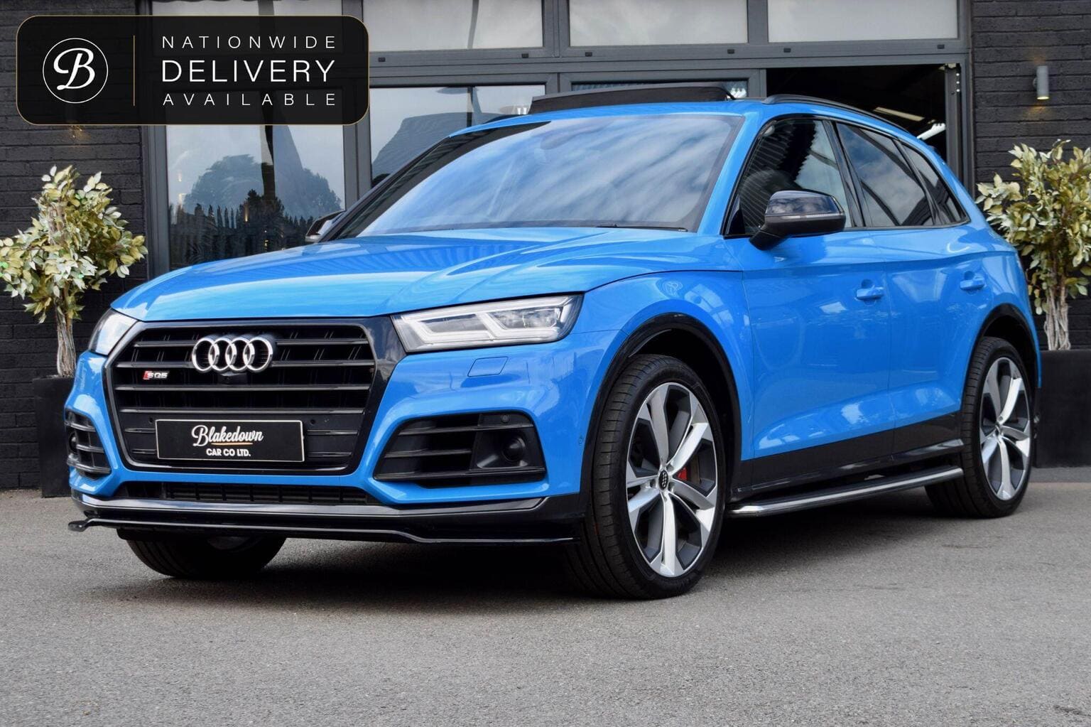 2020 Audi SQ5 3.0 TDI V6 Vorsprung Tiptronic quattro in blue — photo 1 of 58