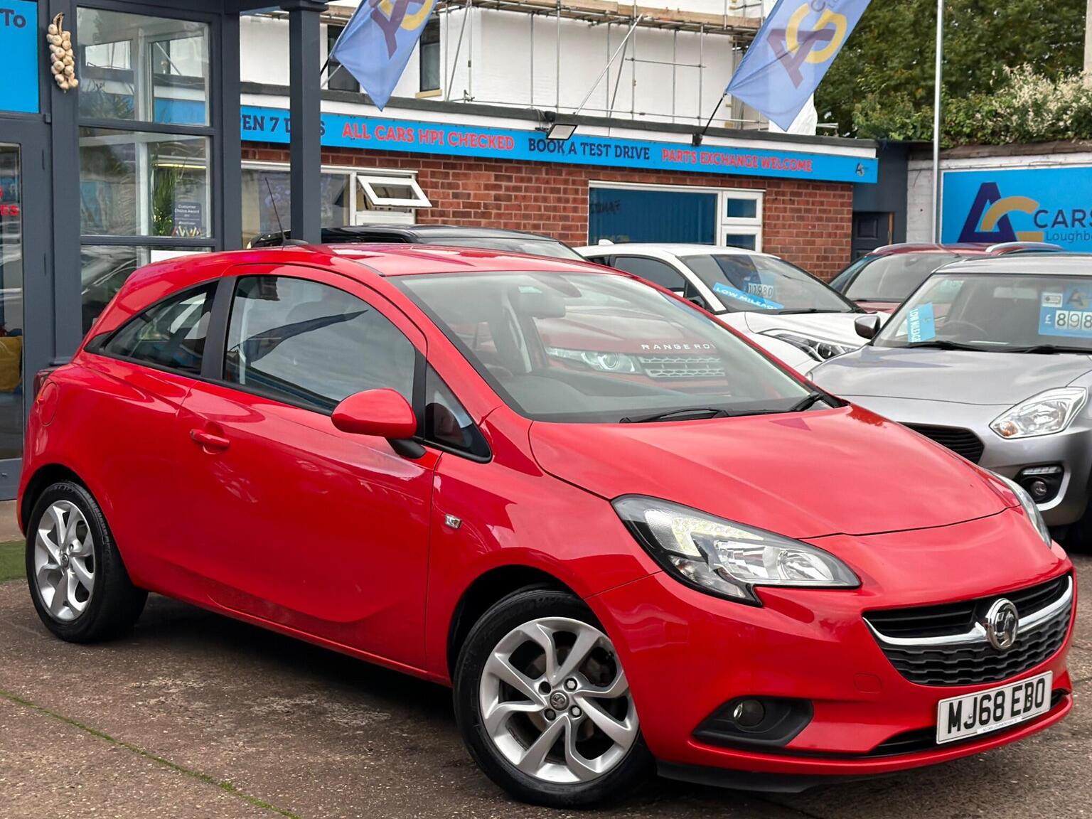 2018 Vauxhall Corsa 1.4i ecoTEC Energy Euro 6 3dr in red — photo 1 of 66