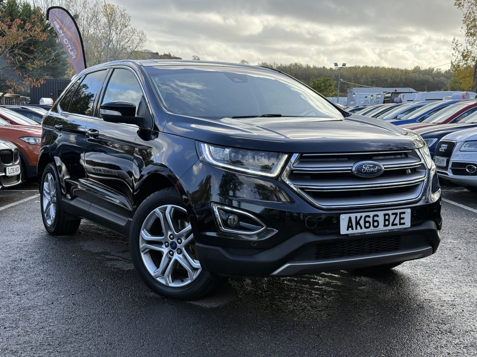 2016 Ford Edge 2.0 TDCi Titanium ULEZ Diesel Manual 5 in black — photo 1 of 60