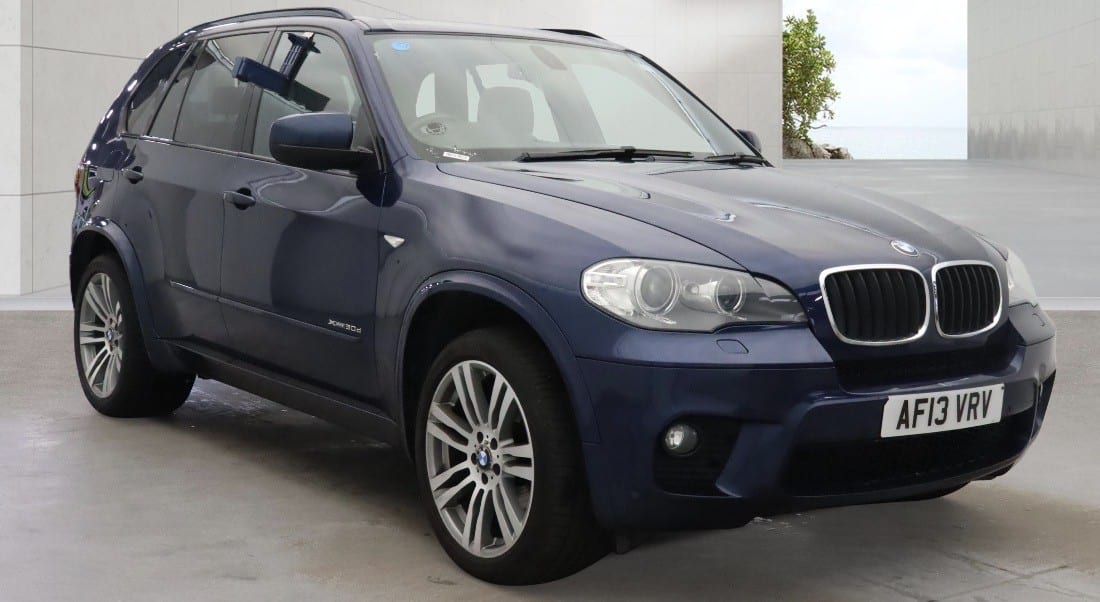 2013 BMW X5 3.0 X5 xDrive30d M Sport in blue — photo 1 of 4
