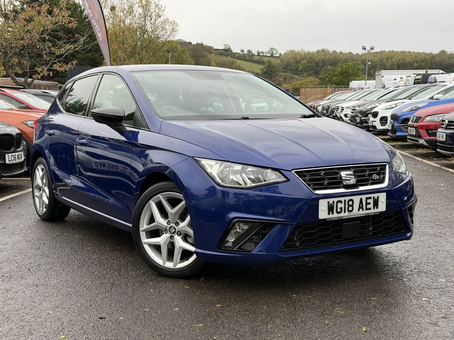 2018 SEAT Ibiza 1.0 TSI FR ULEZ Petrol Manual 5 Door in blue — photo 1 of 62